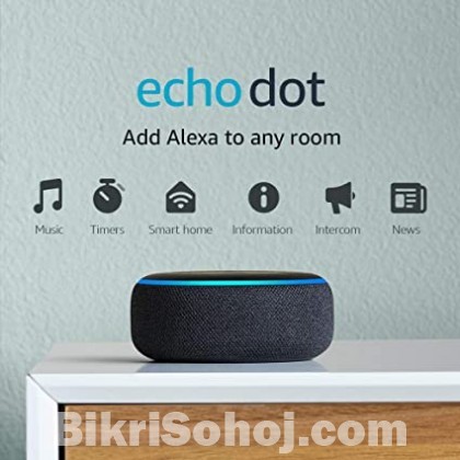 Echo Dot (3rd Gen) - Smart speaker with Alexa